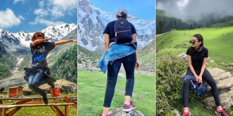 female trekkers pakistan