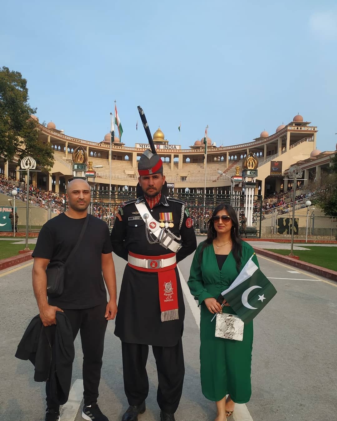 wagah border lahore pakistan